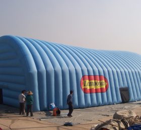 Tent1-351 Sininen puhallettava teltta