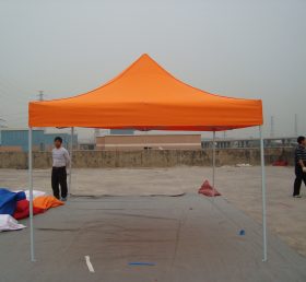 F1-34 Kaupallinen taitettu oranssi katos teltta
