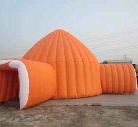 Tent1-39 Oranssi puhallettava teltta