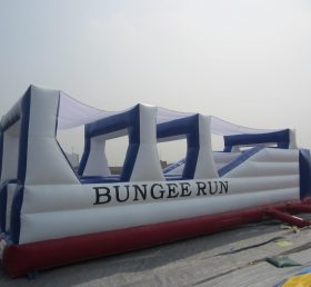 T7-159 Puhallettava bungee haaste urheilu peli