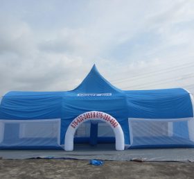 Tent1-105 Sininen jättiläinen puhallettava teltta