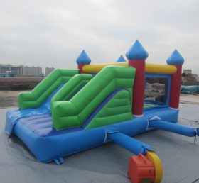 T2-954 Castle puhallettava trampoliini
