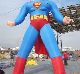 Cartoon1-399 Superman supersankari puhallettava sarjakuva