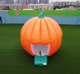 T4-34 Mielenkiintoinen jättiläinen puhallettava kurpitsa trampoliini/Halloween puhallettava hyppy linna hiustenkuivaaja lapsille
