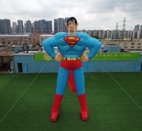 cartoon1-795 Superman supersankari puhallettava sarjakuva