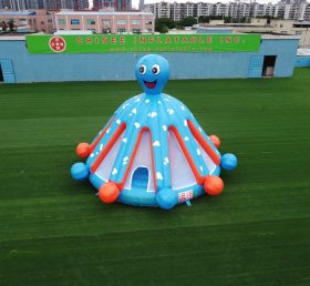 T2-2471 Octopus puhallettava hyppy talo hyppää linna lasten leikkipaikka