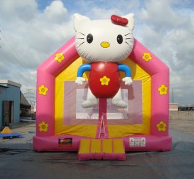T2-2549 Hello Kitty puhallettava trampoliini
