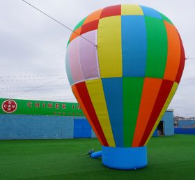 B3-21 Ulkona puhallettava värillinen ilmapallo