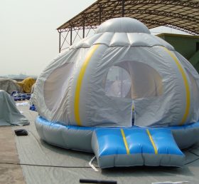 T2-2432 Kaupallinen puhallettava trampoliini