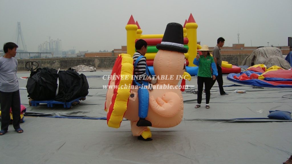M1-224 Turkey Inflatable Moving Cartoon