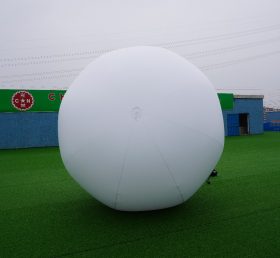 B2-23 Ulkona puhallettava valkoinen ilmapallo