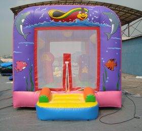 T2-2646 Merenalainen maailman puhallettava trampoliini