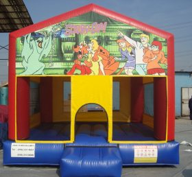 T2-2730 Scooby Doo puhallettava trampoliini