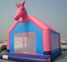 T2-106 Unicorn puhallettava trampoliini