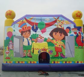 T2-2572 Dora puhallettava trampoliini