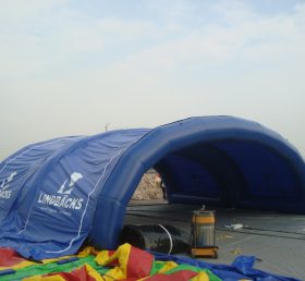 Tent1-360 Sininen puhallettava teltta