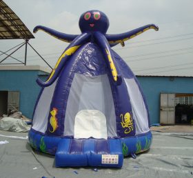 T2-776 Octopus puhallettava trampoliini