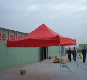 F1-8 Kaupallinen punainen taitettava teltta