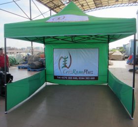F1-29 Kaupallinen taitettu vihreä katos teltta