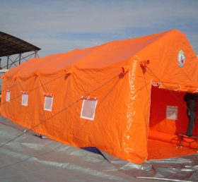 Tent1-451 Oranssi puhallettava teltta