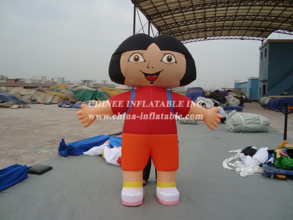 M1-59 Dora Inflatable Moving Cartoon