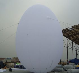 S4-203 Valkoinen muna-muotoinen mainos puhallettava