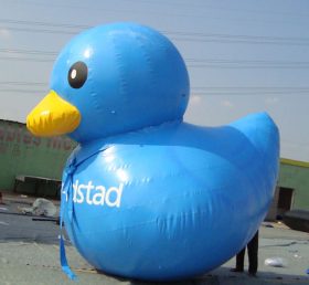S4-211 Giant Blue Duck -mainos puhalletaan