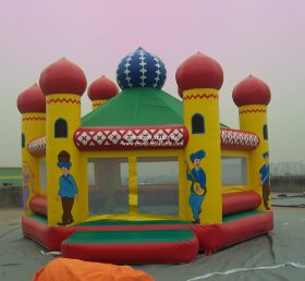 T1-150 Disney Aladdin puhallettava trampoliini