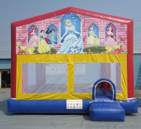 T2-1093 Prinsessa puhallettava trampoliini