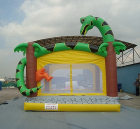 T2-2772 Dinosaurus puhallettava trampoliini