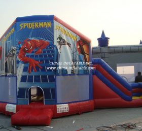 T2-177 Spider-Man Supersankari puhallettava trampoliini