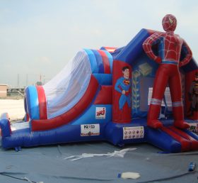 T2-1941 Spider-Man Supersankari puhallettava trampoliini