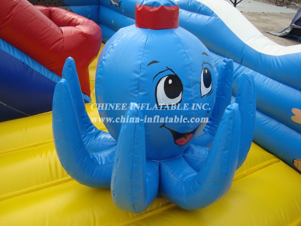 T2-2467 Undersea World Inflatable Bouncers
