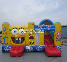 T2-2324 SpongeBob hyppää rakennuksen linnaan