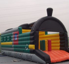 T1-145 Puhallettava trampoliini Thomas -juna