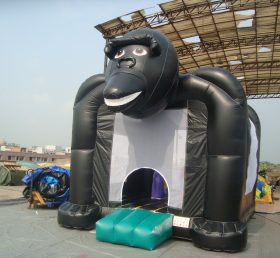 T2-383 Gorilla puhallettava trampoliini