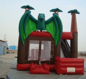 T2-385 Dinosaurus puhallettava trampoliini