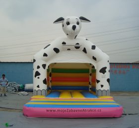 T2-2534 Koiran puhallettava trampoliini