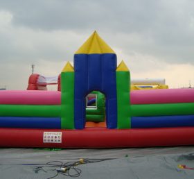 T2-2576 Castle puhallettava trampoliini