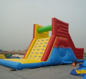 T8-560 Giant trampoliini puhallettava kuiva liukumäki lapsille ja aikuisille