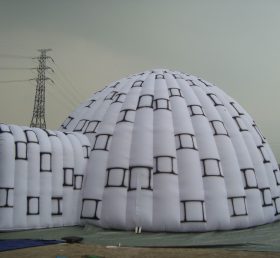 Tent1-186 Ulkona jättiläinen puhallettava teltta