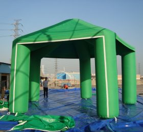 Tent1-245 Vihreä kestävä puhallettava teltta