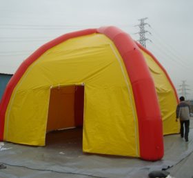 Tent1-97 Ulkona hämähäkki kattaa puhallettava teltta