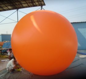B3-25 Ulkoilmoitus puhallettava oranssi ilmapallo
