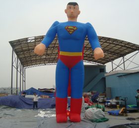 Cartoon1-692 Superman supersankari puhallettava sarjakuva