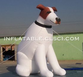 Cartoon1-730 Giant koira puhallettava sarjakuva