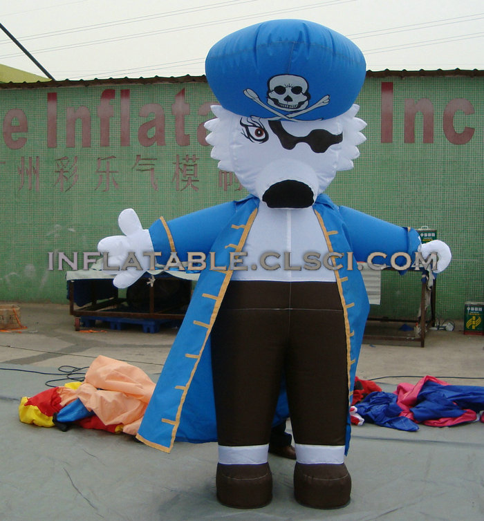 M1-202 Pirates Inflatable Moving Cartoon
