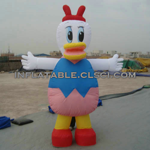 M1-214 Donald Duck Inflatable Moving Cartoon