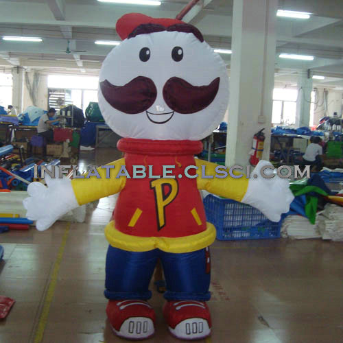 M1-219 Cute Man Inflatable Moving Cartoon
