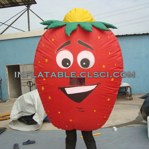 M1-234 Strawberry Inflatable Moving Cartoon